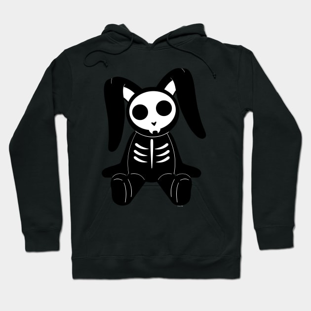 Bunny Skeleton Hoodie by AnaWolf